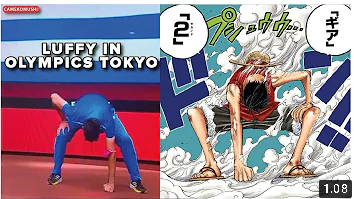 Peraih Medali Emas Olimpiade Tokyo 2020 Asal Yunani Tiru 'Gear Second' Karakter One Piece Luffy - Utara Times